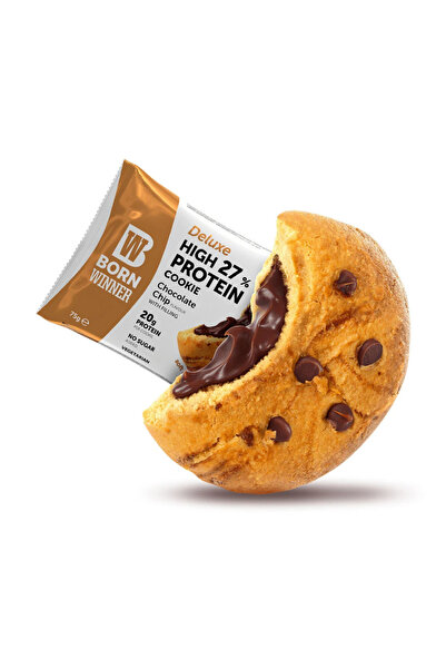 Born Winner بورن وينر ديولكس شوكولاته شيبس 75gx12 BW Deluxe Chocolate Chips