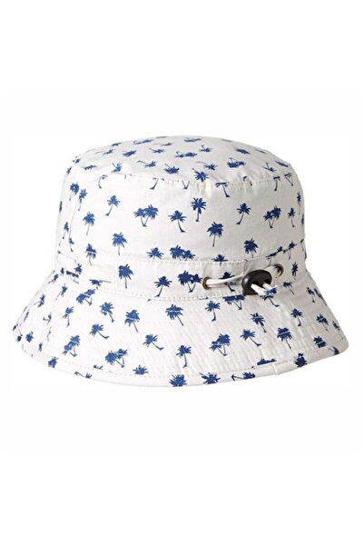 Banz Palarie Copii Bucket, Protectie Soare UPF50+, Dark Palm, 4 - 6 ani