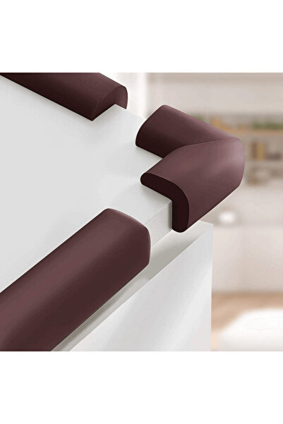 Empria Banda protectie subtire extra lunga 5 m cu 8 coltare incluse, 2.3x0.9x500 cm, grena, protectii bebe