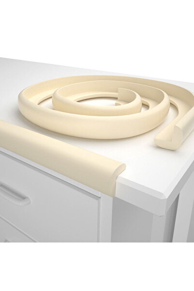 Empria Banda protectie subtire pentru muchii si margini, 2.3x0.9x200 cm, Crem, protectie bebe