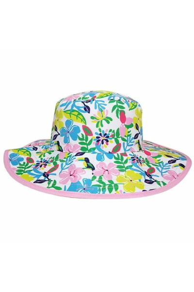 Banz Palarie Copii Reversibila, Protectie Solara UPF50+, Botanical, 2-5 ani