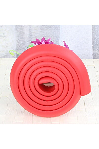 Empria Thick edge and border protection tape, 3.5x1.2x200 cm, Red, baby protection