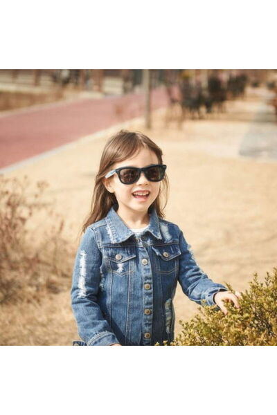 Banz Sunglasses for Children, J-Banz, 4-10 years, Dual Colour, White/Black