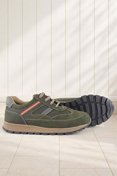 Rakerplus Справжня шкіра, хакі зелений, дитячі спортивні черевики для хлопчиків