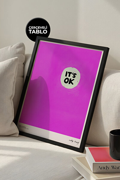 House Gorgeous Pictură înrămată cu design modern și colorat, colecția Dolce Vita