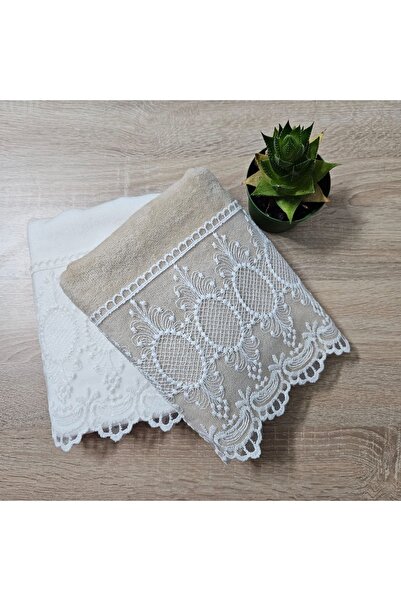 Çeyiz Bahçesi Якутський набір з двох оксамитових рушників