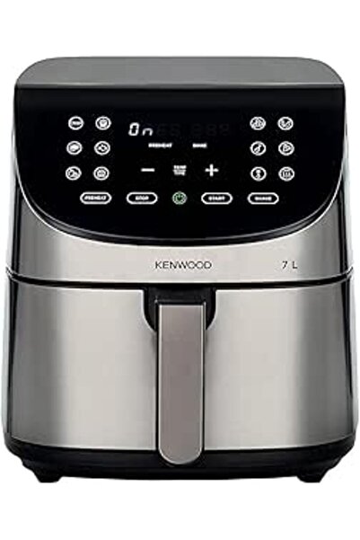 Kenwood Digital Air Fryer XXXL 7L 2.8KG 1800W with Max Crisp Function, Silver/Black