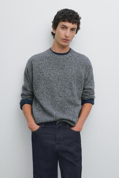 Massimo Dutti %100 kaşmir bisiklet yaka kazak