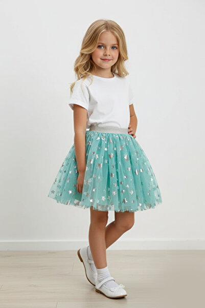 Ma Miss Armina Fusta tutu din tul pentru fete cu imprimeu cu stele 23 aprilie...