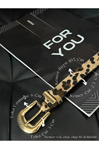 Fiori Köprü Toka Uç Takım Kadın Pantolon Kemeri, Ceket Kemeri, Elbise Kemeri, Gömlek Kemeri