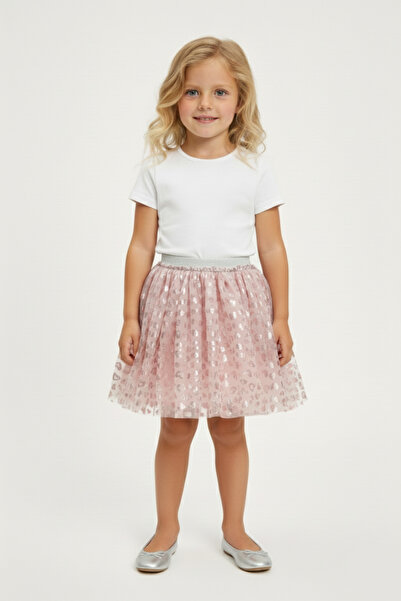 Ma Miss Armina Girl's Printed 23 April 29 October 19 May Wedding Birthday and Party Tulle Tutu Skirt