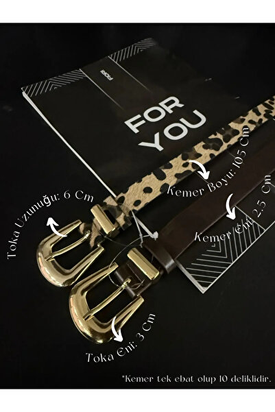 Fiori 2-Piece Bridge Buckle End Suit Women's Trouser Belt, Jacket Belt, Dress Belt, Shirt Belt