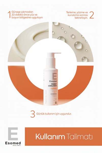 Esomed High Protection Anti-Blemish Pigment Sunscreen for Sensitive Skin Uva Uvb Spf50 150 ml