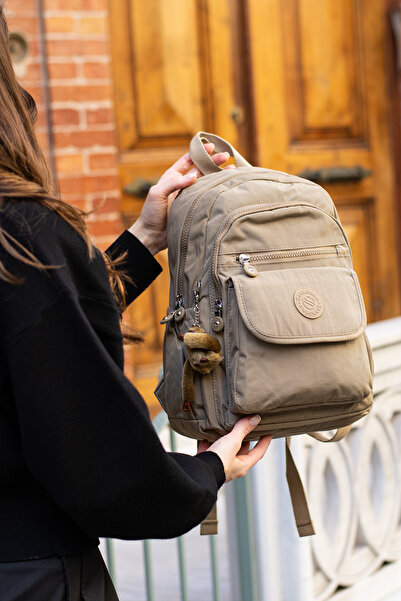 Sanmorris حقيبة ظهر كلينكير متعددة الأقسام قابلة للتعديل من كولورفول باج