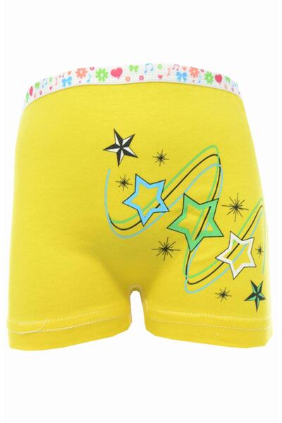 Tutku 0181 Κοριτσίστικο εμπριμέ χτενισμένο βαμβακερό μπόξερ