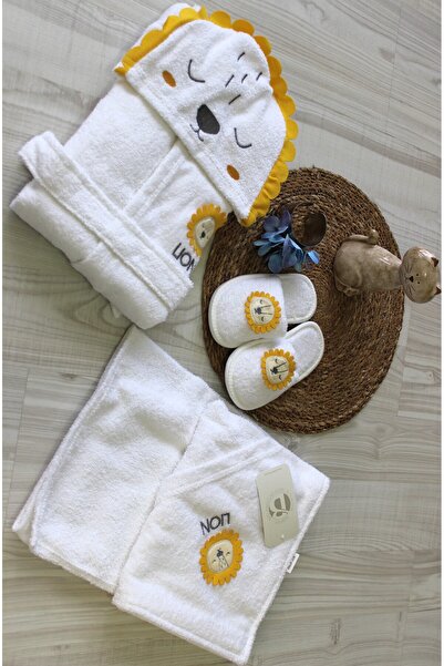 Bebitof Barbosa Fox Bathrobe Set (Lion, Bear, Fox)