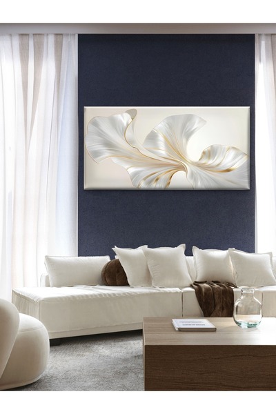 ESLEM ALTIN YAPRAK KANVAS TABLO