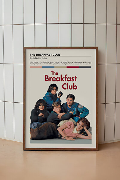 House Gorgeous Poster sa dizajnom okvira filma "Klub za doručak"