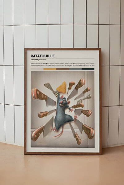 House Gorgeous Poster cu cadru de design de film Ratatouille