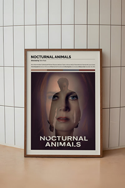 House Gorgeous Poster cu cadru de design de film cu animale nocturne