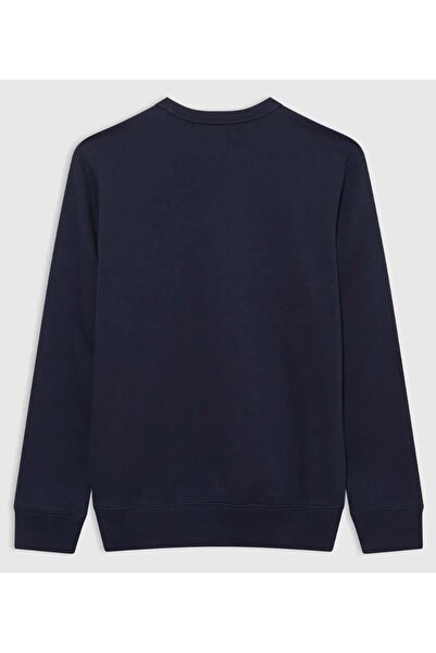 GAP Original Arch Crew Logo 852079 Erkek Sweatshirt LACİVERT