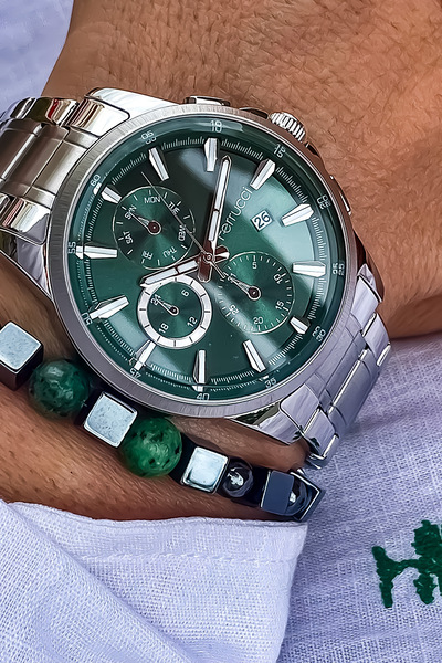 Ferrucci Marka Erkek Saati Tüm F. Aktif 2yıl Garantili Bileklik Hediyeli