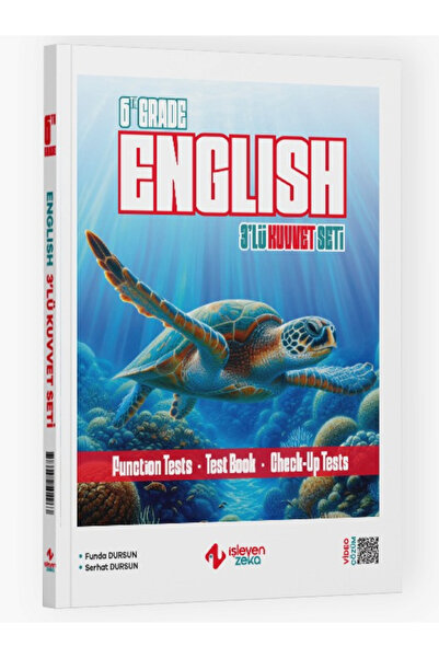 İŞLEYEN ZEKA İşleyen Zeka 6. Sınıf İngilizce 3 lü Kuvvet Serisi Seti