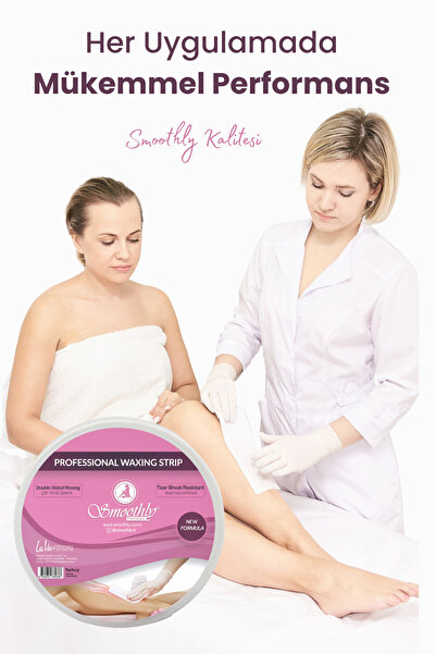 Smoothly Professional Ağda Bezi Ağda Kağıdı 100 Metre 550 gram Dev Boy