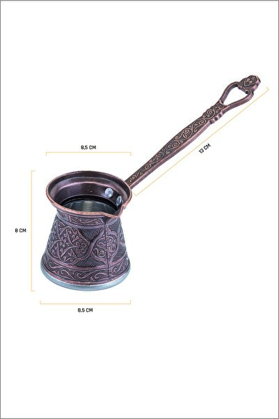 ArnaBella Cezpot Classic 4-Person Cast Iron Coffee Pot - Compatible with Magnetic Stoves