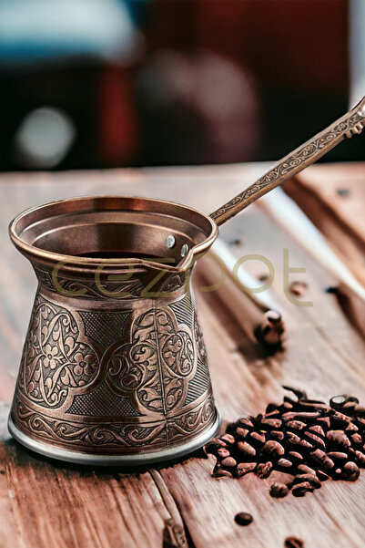 ArnaBella Cezpot Classic 4-Person Cast Iron Coffee Pot - Compatible with Magnetic Stoves