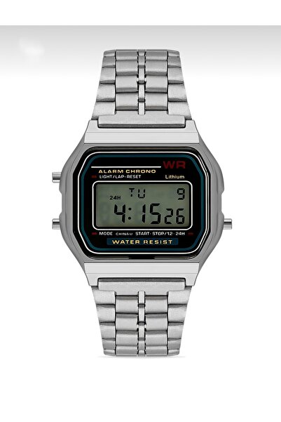 TAŞ DEVRİ HEDİYELİK Unisex Silver Retro Wristwatch- Name Can Be Engraved