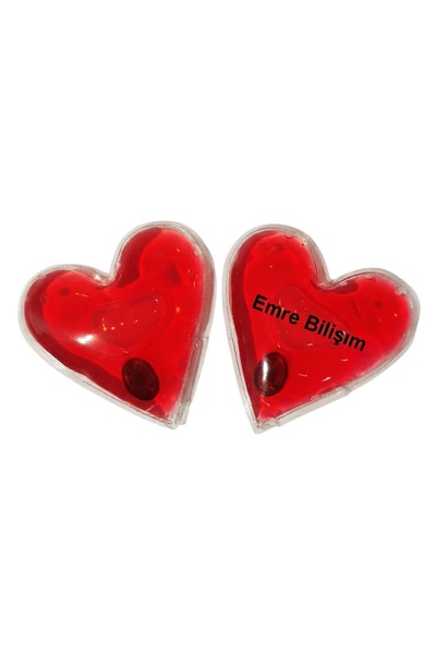 emrebilisim Sihirli Isıtıcı Jel Cep Soba Isıtıcı Kış Günlerin Dostu Kalp Şekilli El Cep Isıtma 3 Adet