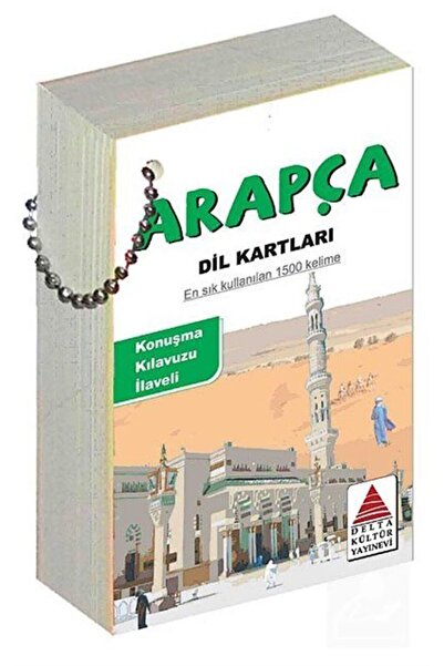 Delta Kültür Yayınevi Delta Arapça Dil Kartları 2019