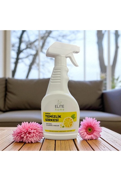 The Elite Home Organik Sertifikalı Çok Amaçlı Temizlik Sirkesi 500 ml