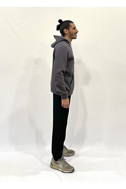 Superlife Men's Hooded Comfortable Fit Fleece Lined 3-Thread El Letter Printed California Printed Sweatshirt Spr24Sw03