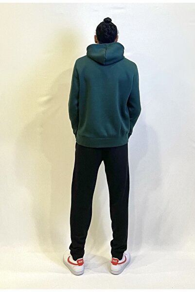 Superlife Süperlife Men's Hooded Comfortable Fit Fleece Inside 3 Thread California Printed Sweatshirt Spr24Sw11