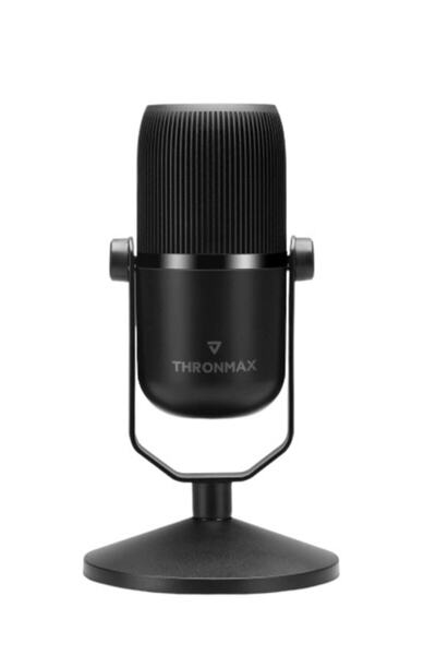 Thronmax Mdrill Zero Plus Siyah Usb 96khz 24bit 3,5mm Ses Kontrollü Profesyonel Yayıncı Kayıt Mikrofonu