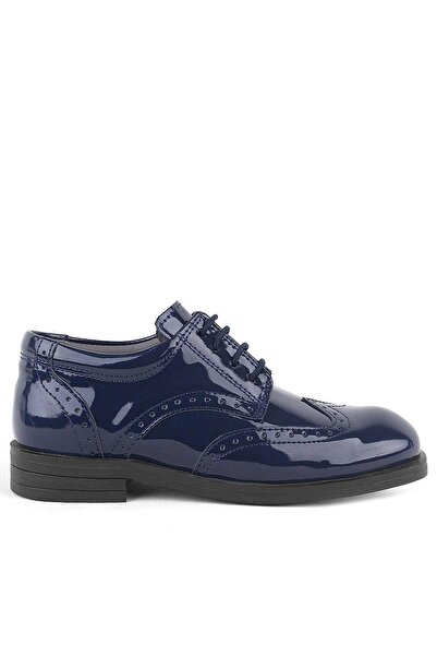 Rakerplus Titan Patent Leather Laced Classic Boys' Shoes