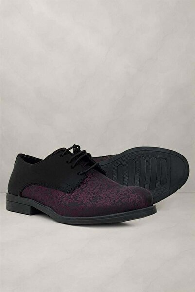 Rakerplus Класичний бордовий чорний костюм - дитяче взуття