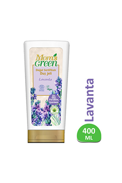 Mom's Green Doğal Sertifikalı Duş Jeli - Lavantalı 400 ml EcoCosmos