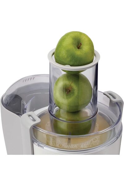 Kenwood 700W Juicer JE680 with 75mm Wide Feed Tube, 2 Speeds, Juice Jug & Pulp Container