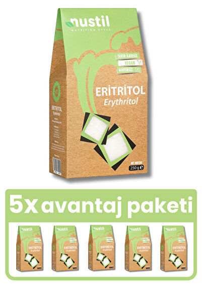 NUSTİL Eritritol (erythritol) 250 Gr X5