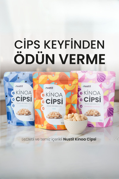 NUSTİL Kinoa Cipsi Tanışma Paketi