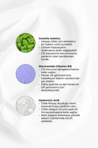 WIWIFY Yatıştırıcı Onarıcı Yüksek Korumalı Centella Soothing Sun Serum Spf 50+ Pa++++ 50ml Güneş Kremi
