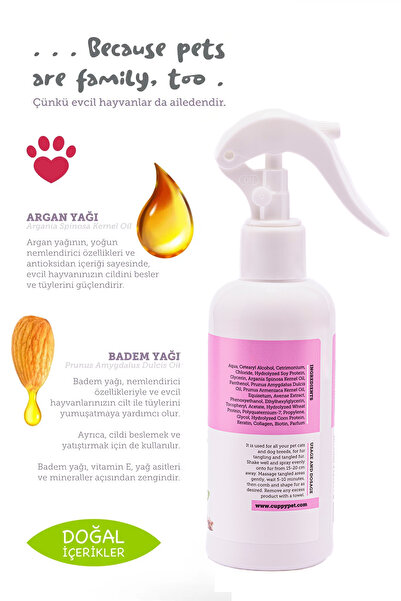 CuppyPet Köpek Kolay Tarama Spreyi 200 ml