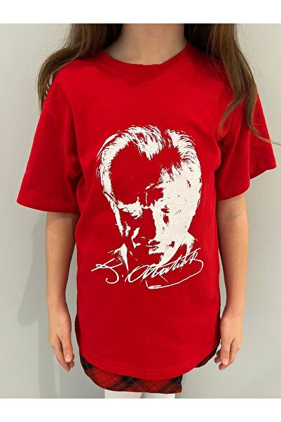 TEKSTİLCİ Ataturk T-shirt Ataturk Printed
