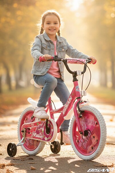 Bisan BİSAN ROSE ÇOCUK BİSİKLETİ 26 CM V FREN 16 JANT 1 VİTES METALİK PEMBE P...