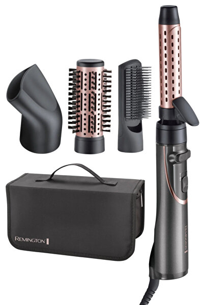 Remington Μεταλλικό γκρι Σετ χτενίσματος για μπούκλες & ίσια αυτοπεποίθηση As8606