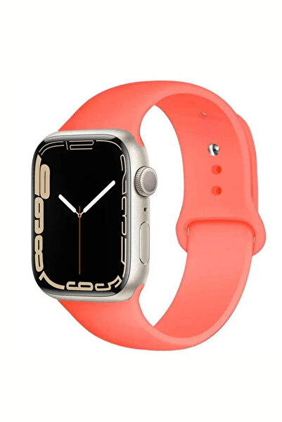 PSGT Apple Watch seri 10-11 46 mm 9/8 7 49 45mm 44mm 42mm Ultra 2 49mm Uyumlu Silikon Kordon