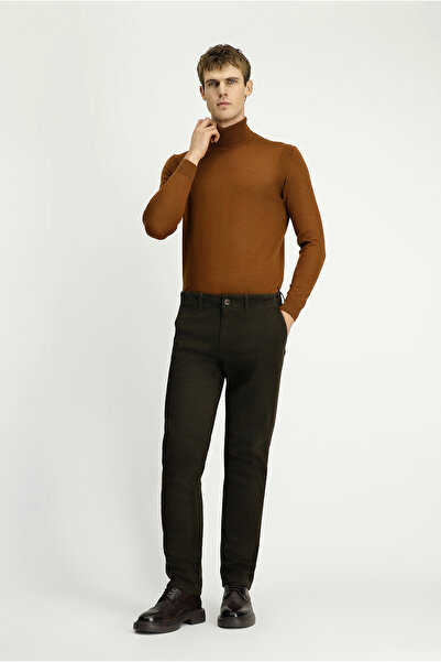 Kiğılı Regular Fit Likralı Kanvas / Chino Pantolon